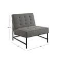 thumbnail image 9 of Ariya Tufted Fabric Accent Chair Collection, Assorted Colors, 9 of 10