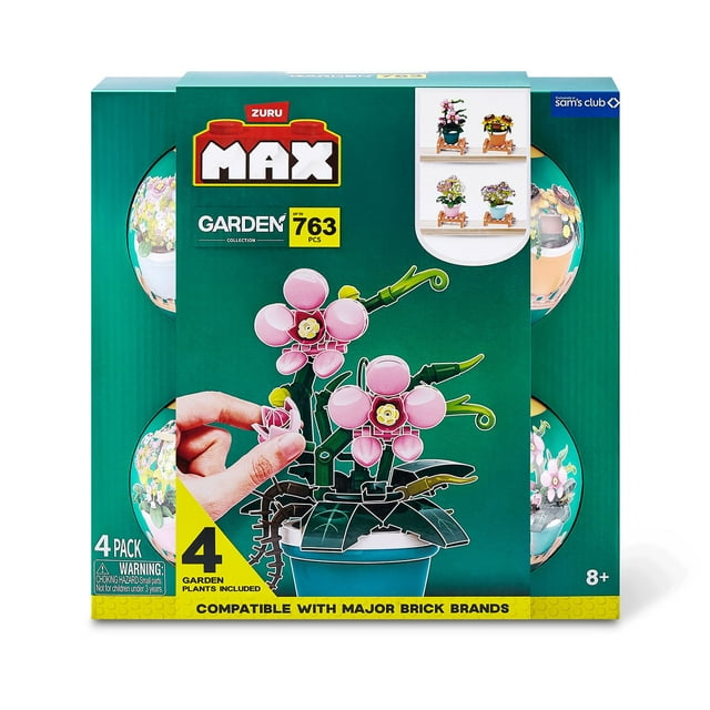 Zuru MAX Premium Building Bricks Collection, 4 pk.