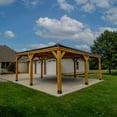 thumbnail image 10 of Backyard Discovery 20' x 20' Kingsport Cedar Carport/Gazebo, 10 of 14
