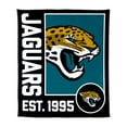 thumbnail image 1 of Logo Brands Jacksonville Jaguars 60"x70" Super Plush Blanket, 1 of 6