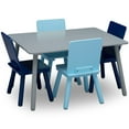 thumbnail image 5 of Delta Children Kids' Table and Chair Set (4 Chairs Included), Assorted Colors, 5 of 8