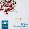 thumbnail image 4 of Member's Mark Stool Softener Softgels, 100 mg Docusate Sodium, 600 ct., 4 of 7