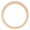 thumbnail image 3 of 0.46 CT. T.W. Baguette and Round Diamond Band in 14K Gold, 3 of 5