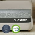 thumbnail image 4 of GhostBed DuoCoil 13" Medium Plush Hybrid Mattress and Adjustable Base Set, 4 of 8