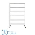 thumbnail image 3 of Member's Mark 6-Tier NSF Heavy Duty Wire Shelving, 47.75" W x 18" D x 75.5" H, 3 of 15