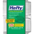 thumbnail image 1 of Hefty Clear Hinged Lid Plastic Container, 8" x 8" (125 ct.), 1 of 4
