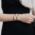 thumbnail image 5 of BREDA 'Jane Tethered' Gold and Metal Mesh Watch, 18MM, 5 of 6