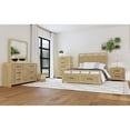 thumbnail image 1 of Society Den Woodridge Storage Bed in Natural, Assorted Sizes, 1 of 8
