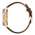 thumbnail image 2 of Citizen Eco-Drive Men’s Dress Classic Rose Gold-Tone Case Brown Leather Strap Chronograph Watch, 2 of 3