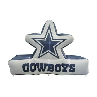 Logo Brands Dallas Cowboys Pre-Lit 7’x10’ Team Inflatable