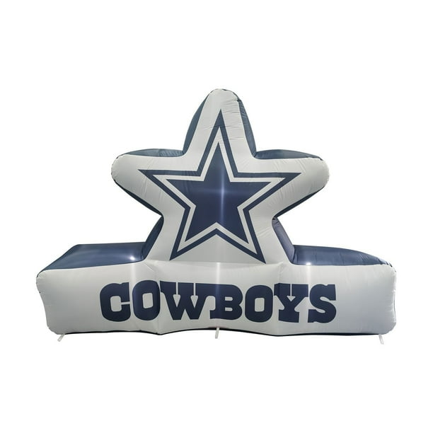 Logo Brands Dallas Cowboys Pre-Lit 7'x10' Team Inflatable