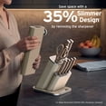 thumbnail image 7 of Ninja NeverDull 10-Piece German Stainless Steel Knife Set with Removable Sharpener, 7 of 12