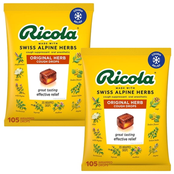Ricola Original Herb Menthol Cough Drops, 210 ct.