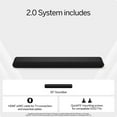thumbnail image 3 of VIZIO 2.0 Soundbar with Dolby Atmos and DTS:X, QuickFit® Compatible, 3 of 13