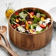 thumbnail image 1 of Member's Mark Acacia Wood Salad Bowl with Servers, 1 of 4