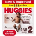 thumbnail image 1 of Huggies Skin Essentials Baby Diapers, Sizes 1-6, 1 of 13