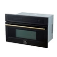 thumbnail image 3 of FORNO Oliena 30-Inch Built-In Microwave and Convection Oven, 3 of 16