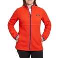thumbnail image 3 of Lands' End Ladies Grid Fleece Zip Up Jacket, 3 of 5