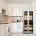 thumbnail image 2 of Lanbo 32 Inch Dual Door Dual Wine Cooler, 2 of 14