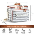 thumbnail image 3 of Fit & Fresh The Foundry Deluxe 25-Piece Picnic Cooler Set (Assorted Colors), 3 of 10