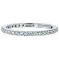 thumbnail image 3 of Round Cut Diamond Eternity Band in 14K Gold, 3 of 6