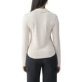 thumbnail image 4 of Social Standard by Sanctuary Women's Ruched Button-Up Top, 4 of 6