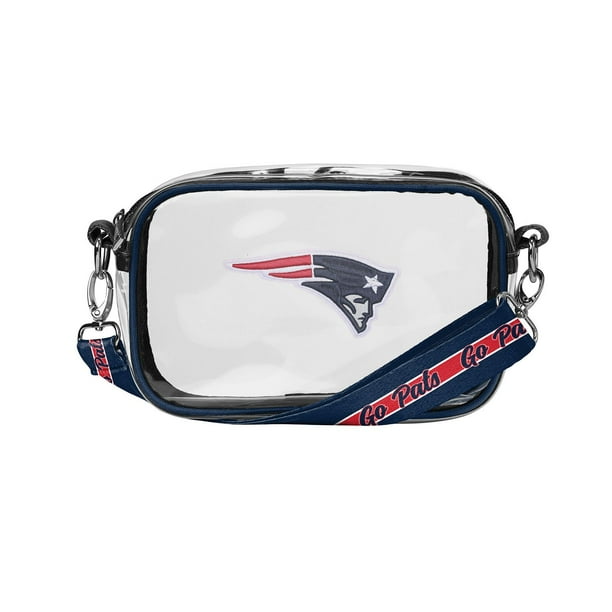 New England Patriots Clear Crossbody Bag