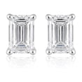 thumbnail image 1 of Lab Created 2.00 CT. T.W. Fancy Cut Diamond Stud Earrings in 18K Gold, 1 of 8