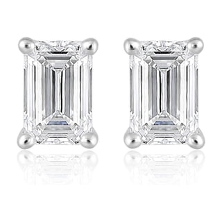 Lab Created 2.00 CT. T.W. Fancy Cut Diamond Stud Earrings