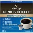 thumbnail image 1 of VitaCup Medium-Dark Roast Single Serve Coffee Pods, Genius Blend 60 ct., 1 of 5