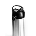 thumbnail image 2 of Service Ideas Stainless Steel Airpot with Lever Lid 2.5L, 2 of 4