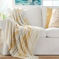 thumbnail interactive-video image 1 of Member's Mark Woven Cotton Throw with Tassels, 60" x 70", 1 of 4