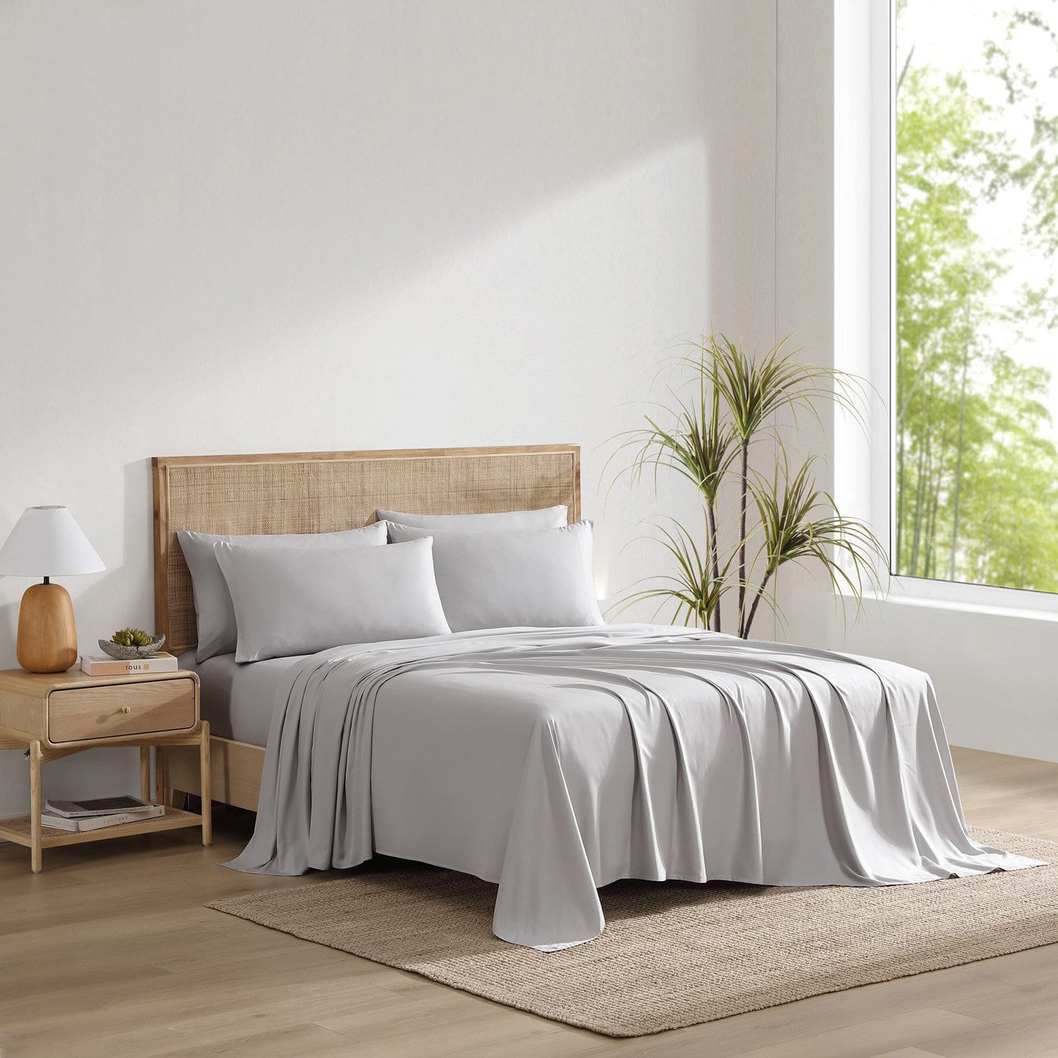 Harmony Home 6-Piece Viscose Made from Bamboo Sheet Set, Assorted Sizes - Samsclub.com