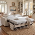 thumbnail image 7 of Stearns & Foster Turnberry Queen Sofa Bed with 5" Memory Foam Mattress, 7 of 10