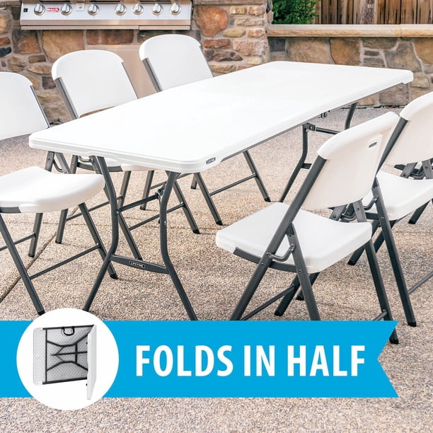 Lifetime 6-Foot Fold-In-Half Table - Samsclub.com