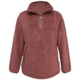 thumbnail image 1 of Member's Mark Ladies' Cozy Sherpa Pullover, 1 of 3