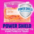 thumbnail image 3 of Ziploc Gallon Quart Freezer and Storage Slider Bags Variety Pack, Power Shield Technology, 149 ct., 3 of 7