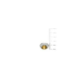 thumbnail image 3 of Oval Cut Gemstone Halo Bolo Bracelet in Sterling Silver, 3 of 5