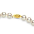 thumbnail image 2 of White Cultured Freshwater Pearl Strand Necklace with 14k Gold Clasp, 2 of 4