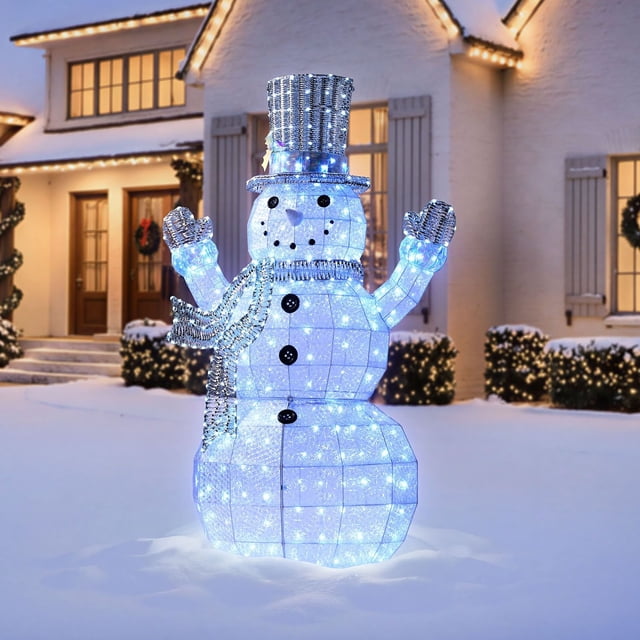 Member's Mark 6' Pre-Lit Crystal Iced Snowman