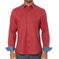 thumbnail image 4 of Nick Graham Men's Printed Long Sleeve Woven Shirt, 4 of 7