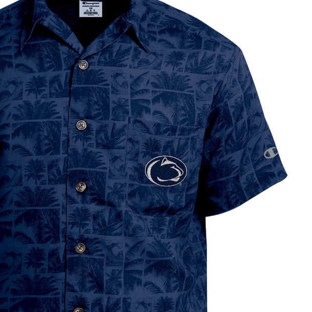 penn state dress shirt Penn State Quattro Flex Dress Shirt with Semi-Spread Collar Black XL / Black
