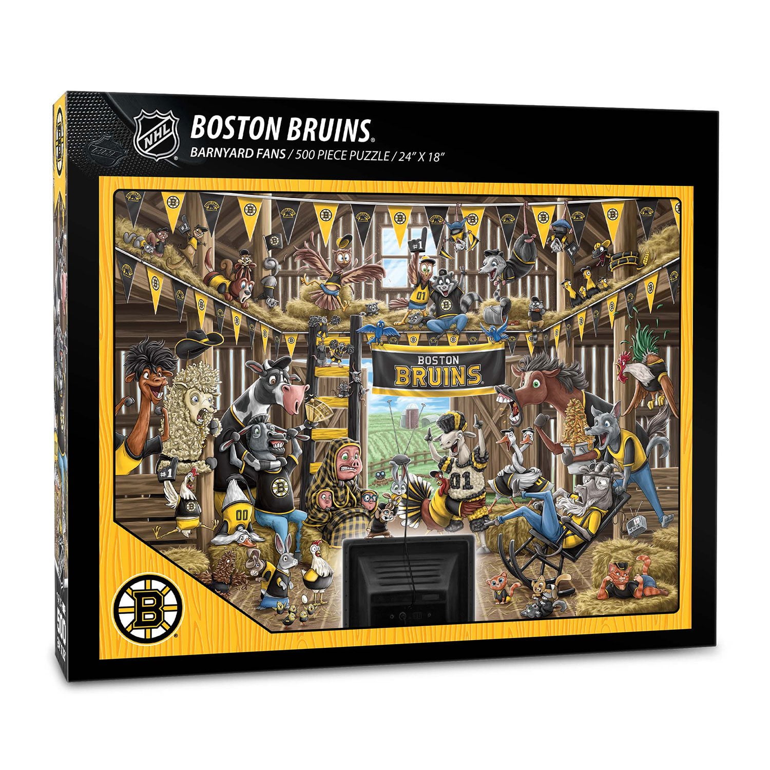 YouTheFan NHL Barnyard Fans 500pc Puzzle - Samsclub.com