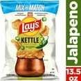 thumbnail image 3 of Lay's Kettle Cooked  Jalapeño Potato Chips, 13.5 oz., 3 of 7
