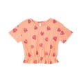 thumbnail image 6 of Member's Mark Toddler Girls 2-Piece Crinkle Knit Playwear Set, 6 of 7