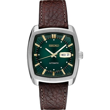 Seiko Recraft Series Automatic Leather Watch, 40mm