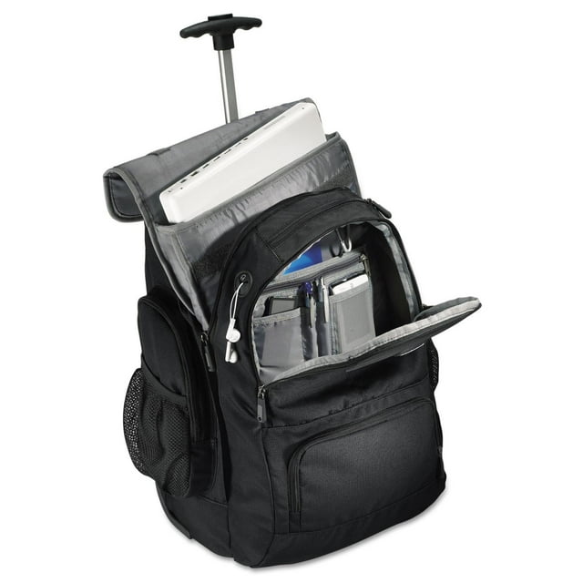 Samsonite - Wheeled Backpack, 14 x 8 x 21 - Black/Charcoal