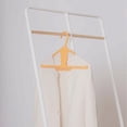 thumbnail image 6 of The Original Kangaroo™ Hanger 40-Pack - Made in Wisconsin, USA with 100% recycled material - The patented design clips in pants, shirts, straps, tanks, jackets and even entire outfits on a single hanger, 6 of 9