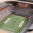 thumbnail image 3 of YouTheFan Auburn Tigers 25-Layer Football Stadium View 3D Wall Art, 3 of 5