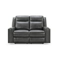 thumbnail image 18 of Rhodes 3-Piece Leather Manual Reclining Set, Assorted Colors, 18 of 23